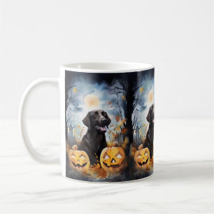 Caneca De Café Halloween Nova Scotia Com Abóboras Assustador 