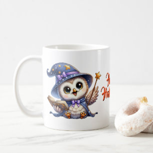 Caneca De Café Halloween Owl Coffee Mug