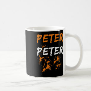 Caneca De Café Halloween Peter Pumpkin Eater Casais