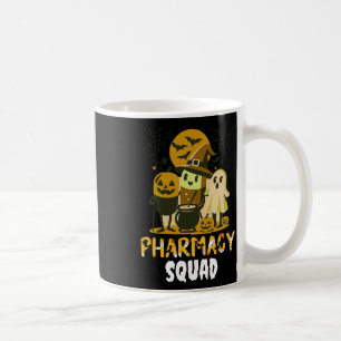 Caneca De Café Halloween Pharmacy Squad Pills Farmacêutica de fan