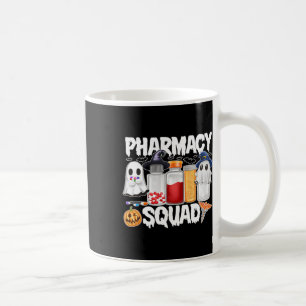 Caneca De Café Halloween Pharmacy Squad Pills Shirts Farmacêutica