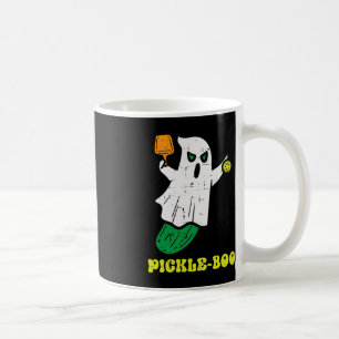 Caneca De Café Halloween Pickleball Pickleball Boo Ghost Costume 