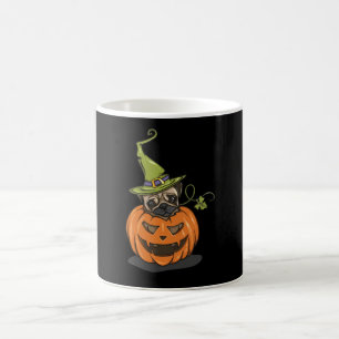 Caneca De Café Halloween Pug