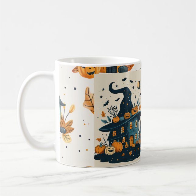 Caneca De Café Halloween Pumpkin Mug (Esquerda)