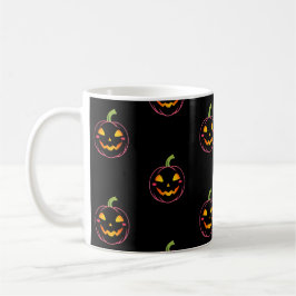 Caneca De Café Halloween Pumpkin Vibes