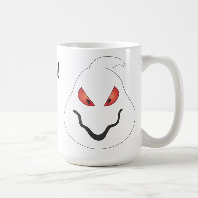 Caneca De Café Halloween Scarey Ghost (Direita)