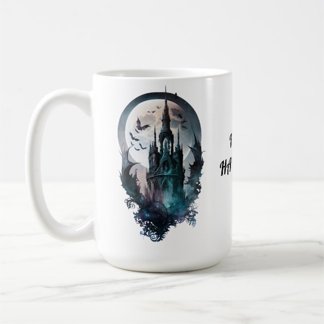 Caneca De Café Halloween Series 15 oz Classic Mug (Esquerda)