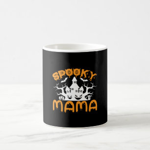 Caneca De Café Halloween Spooky Mama Birthday