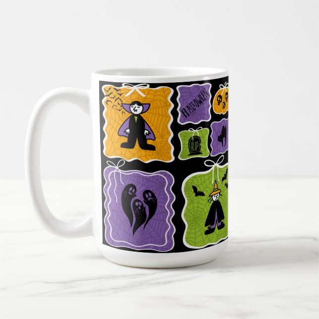 Caneca De Café Halloween Vampire Coquette (Esquerda)