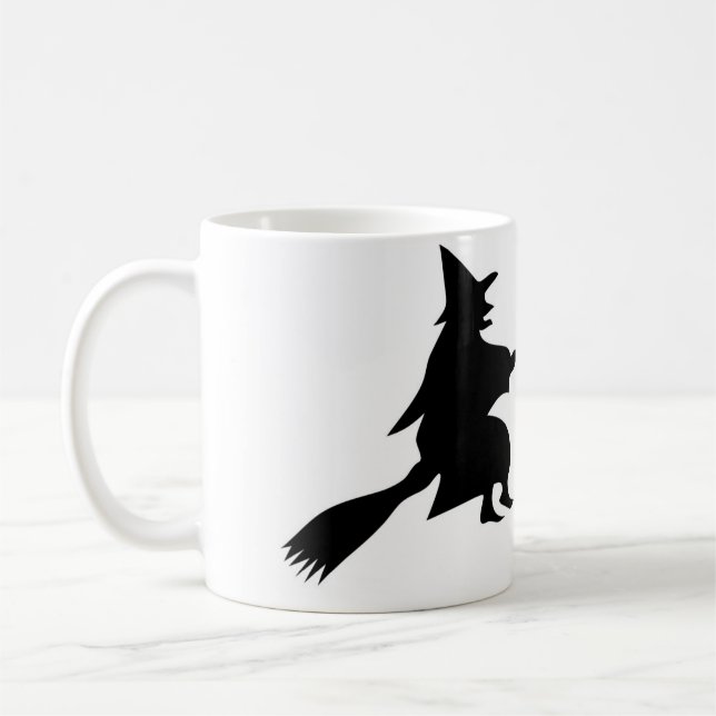 Caneca De Café Halloween WITCH BOO! (Esquerda)