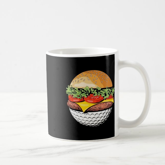Caneca De Café Hambúrguer de Golfe  (Direita)