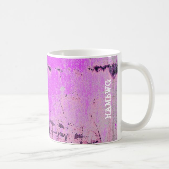 Caneca De Café HAMbyWG - Mug de Café - Rosa Distante (Direita)