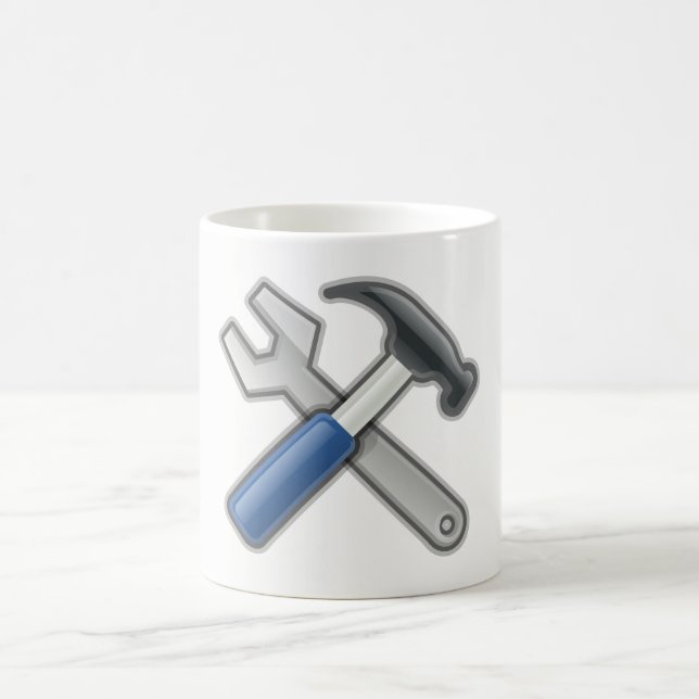 Caneca De Café Hammer e Wrench (Centro)