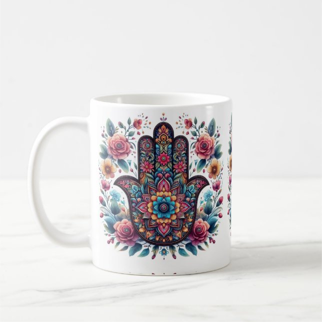 Caneca De Café Hamsa Mug (Esquerda)
