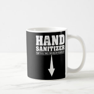 Caneca De Café Hand Sanitizer Funny Sarcastic Adult Humor Dirty J
