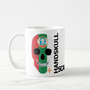 Caneca De Café HANDSKULL Bulgaria Classic MugO4
