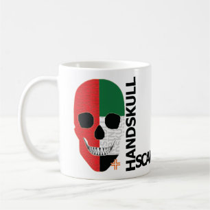 Caneca De Café HANDSKULL Emirados Árabes Unidos Classic    Mug O