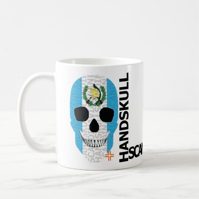 Caneca De Café HANDSKULL Guatemala Classic Mug O4 (Esquerda)