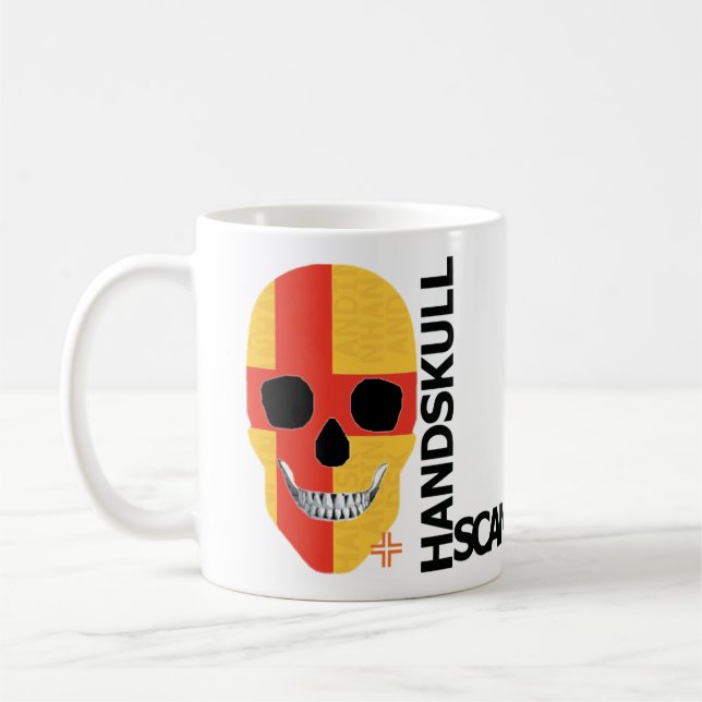 Caneca De Café HANDSKULL Kalmar Classic Mug O4 (Esquerda)