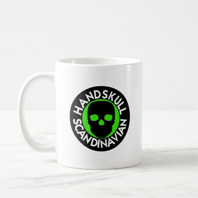 Caneca De Café HANDSKULL LIV Forest Classic Mug P3 (Esquerda)