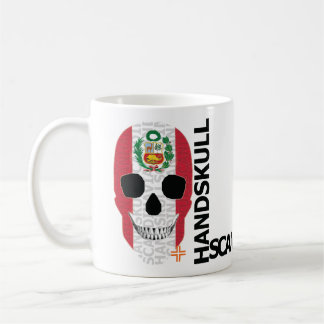 Caneca De Café HANDSKULL Peru Classic Mug O4