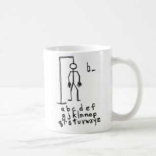 Caneca De Café Hangman olá!