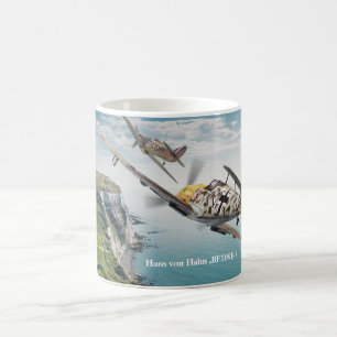 Caneca De Café Hans von Hahn, BF109E-4