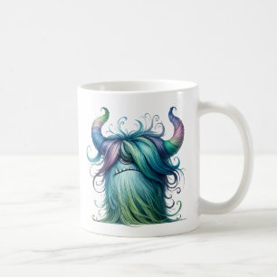 Caneca De Café Hans - Whimsical One Eyed Monster Mug