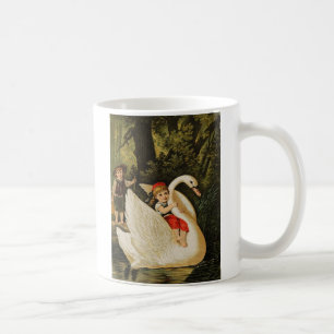 Caneca De Café Hansel e Gretel e a cisne