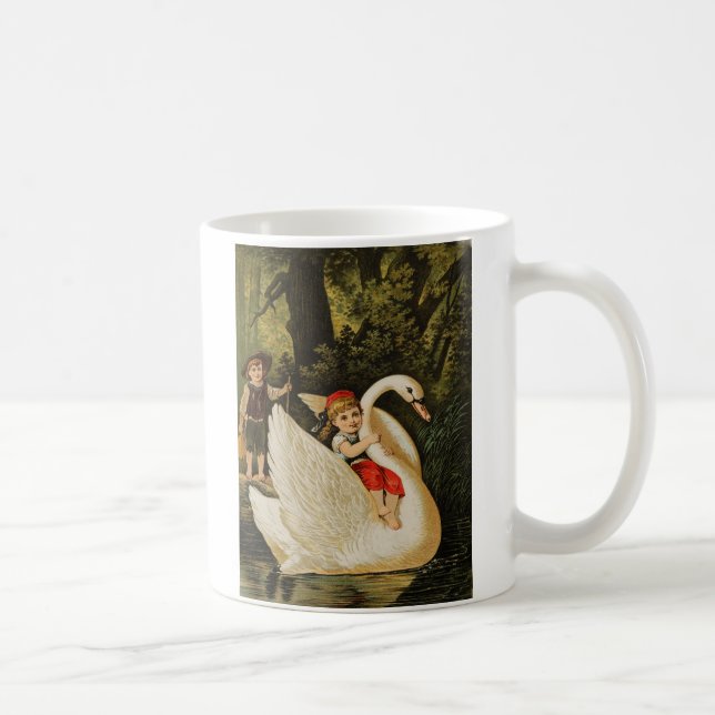 Caneca De Café Hansel e Gretel e o Cisne (Direita)