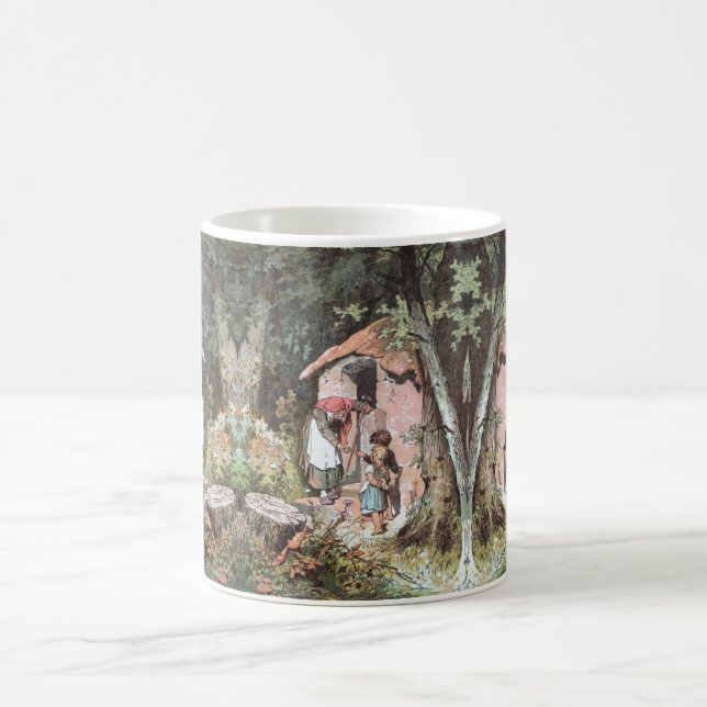 Caneca De Café Hänsel und Gretel – Gebrüder Grimm Märchen (Centro)