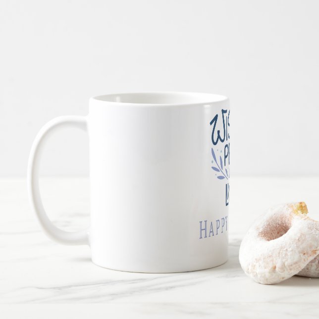 Caneca De Café Hanukkah (Com Donut)