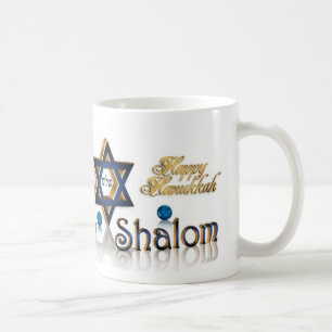 Caneca De Café Hanukkah Shalom