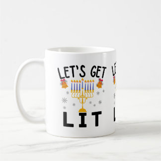 Caneca De Café Hanukkah - Vamos Sair