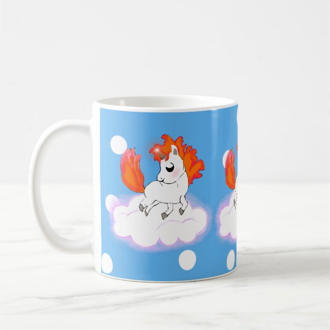 Caneca De Café Happiness magic unicorn (Esquerda)