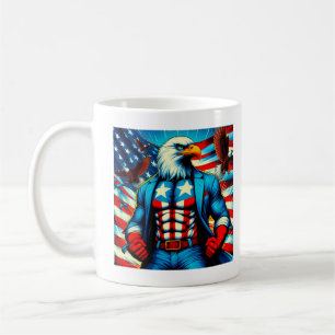 Caneca De Café Happy 4 JULY T-shirt