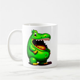 Caneca De Café Happy Alligator Mug