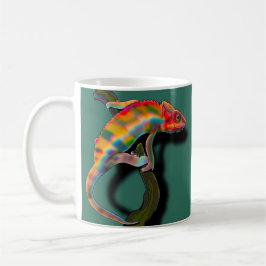 Caneca De Café Happy Chameleon