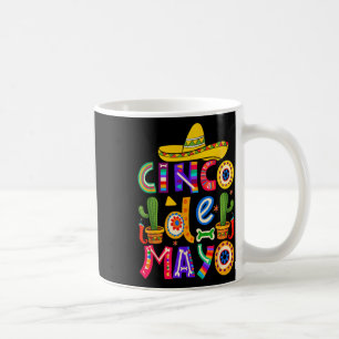 Caneca De Café Happy Cinco De Mayo Fiesta Squad 5 De Mayo Mexican