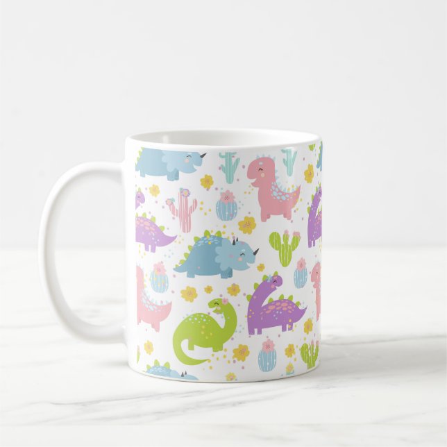Caneca De Café Happy Dinossaur Mug (Esquerda)