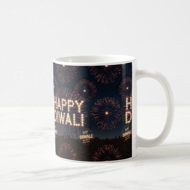 Caneca De Café Happy Diwali Gift Idea (Direita)