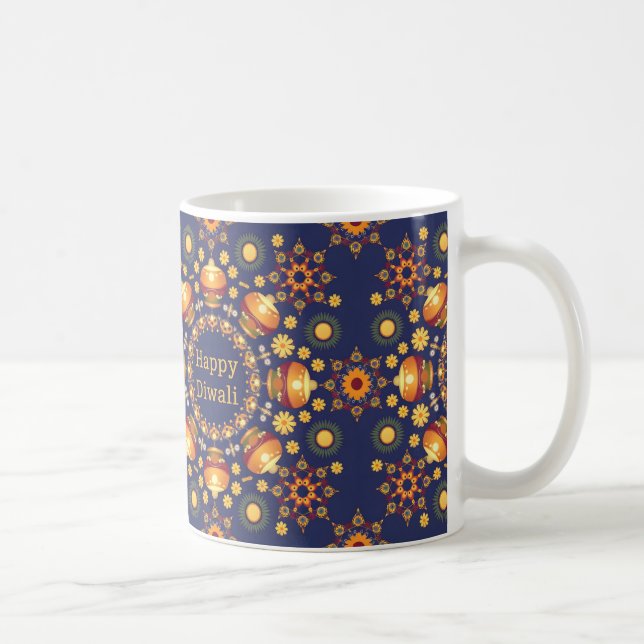 Caneca De Café Happy Diwali Gift Idea (Direita)
