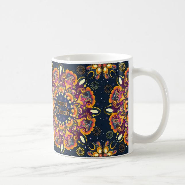 Caneca De Café Happy Diwali Gift Idea (Direita)