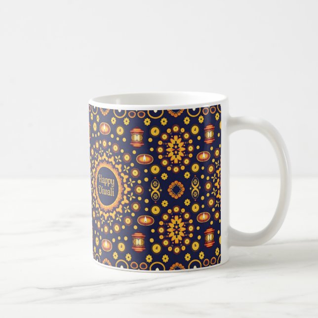 Caneca De Café Happy Diwali Gift Idea (Direita)