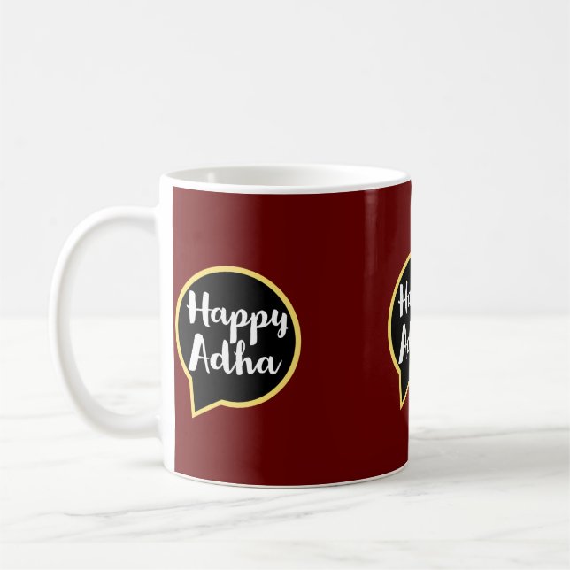 Caneca De Café Happy Eid Al-Adha (Esquerda)