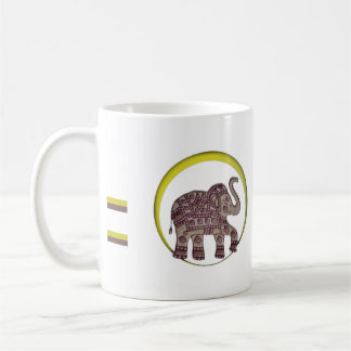 Caneca De Café Happy Elephant Mug