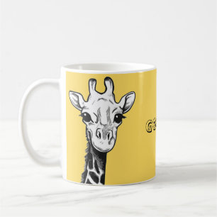 Caneca De Café Happy Giraffe Mug