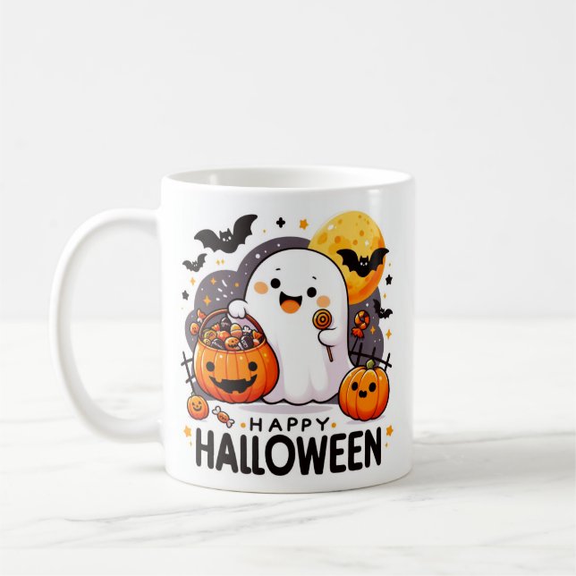 Caneca De Café Happy Halloween Mug (Esquerda)