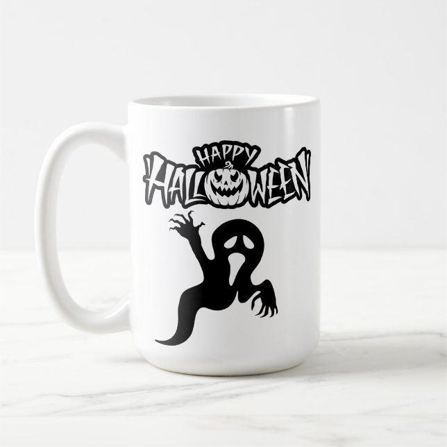 Caneca De Café Happy Halloween Tasse (Esquerda)