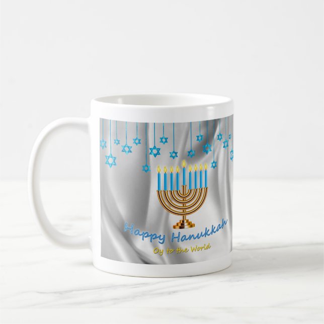 Caneca De Café Happy Hanukkah (Esquerda)